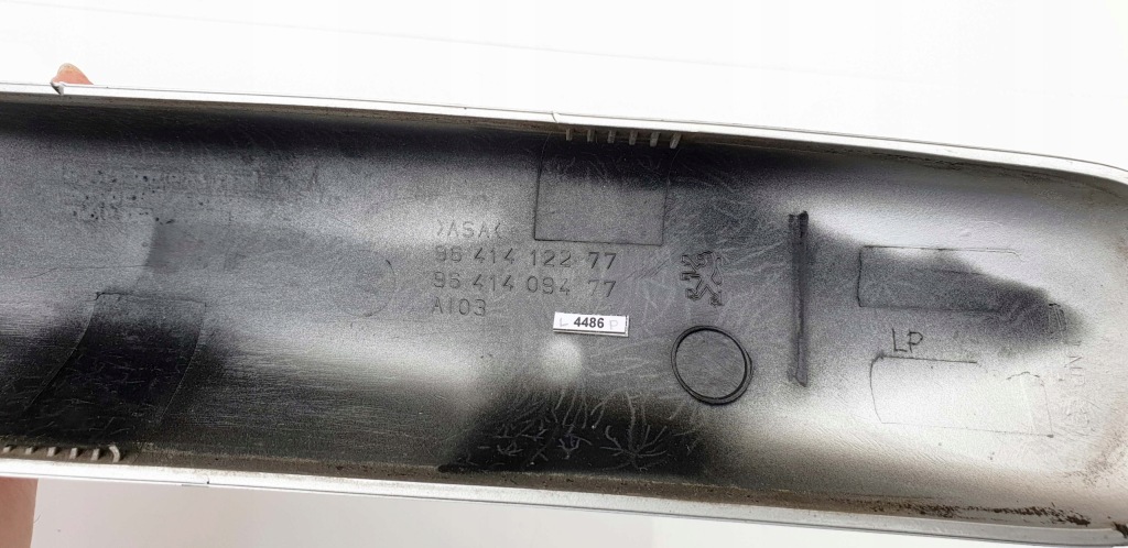 Peugeot 307 sw 307sw универсал накладка молдинг заглушка рейлинг левое  перед Оригинал