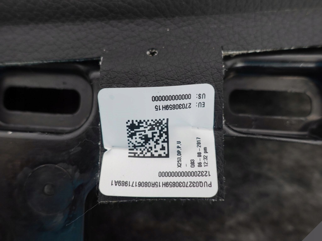 фото №11, Mercedes glc x253 c253 обивка обшивка правая задняя