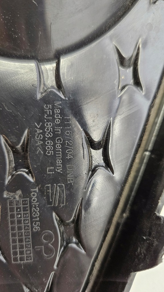 фото №6, Решётка бампера левая seat tarraco 5fj853665