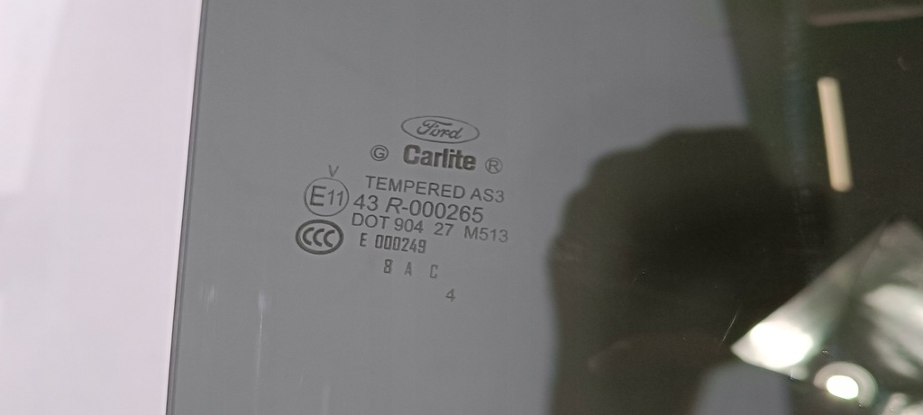 фото №6, Стекло задняя задняя правая боковая дверь ford explorer 2011-2019