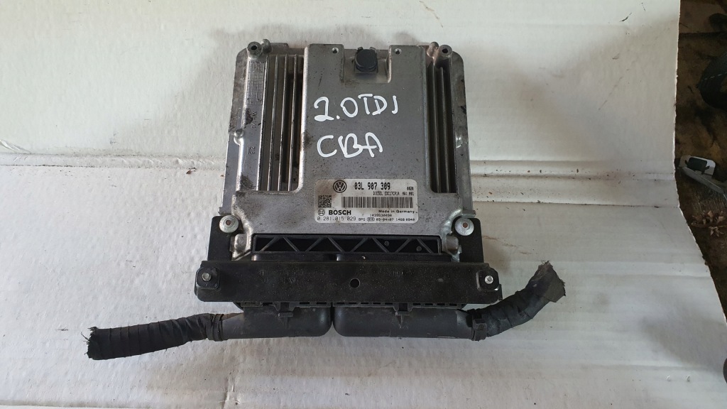 фото №1, Блок керування двигуна vw 2.0 tdi 03l907309