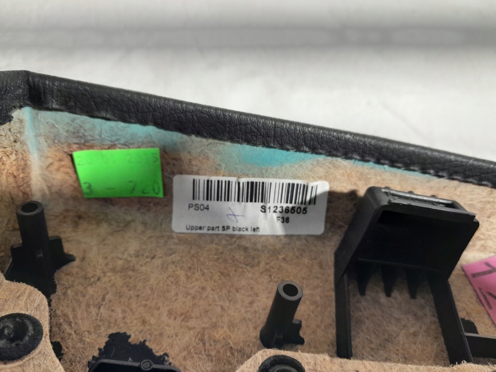 фото №9, Bmw 4' f36 обшивка двері лівий задня m-pakiet niebieska nić молдинг стьобані