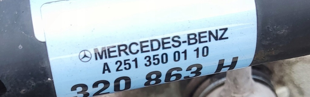 фото №11, Мосты задняя задний подвеска приводной вал mercedes r-klasa w251 a1643500414