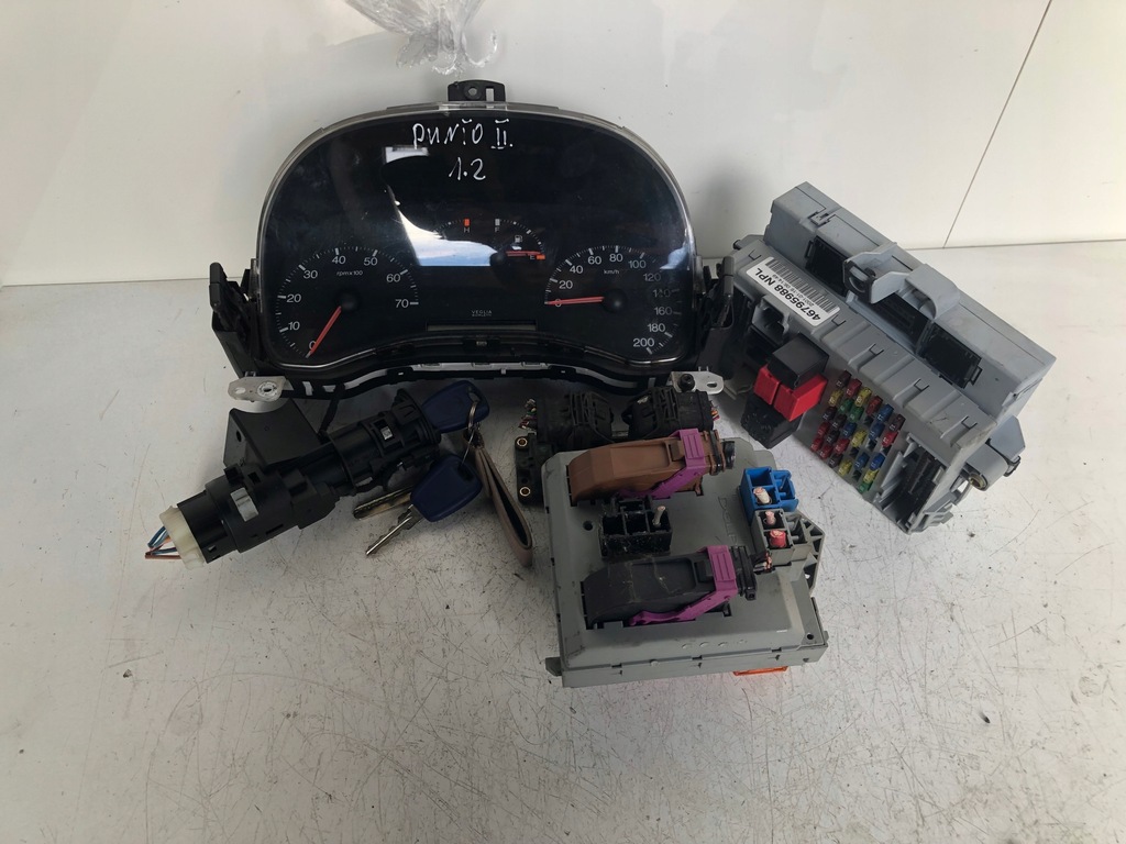 фото №1, Блок керування набір стартовий fiat punto ii 1.2 46760606