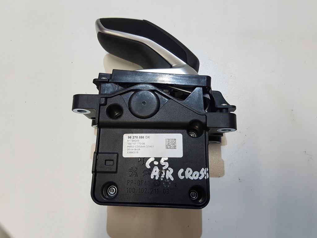 фото №1, Citroen c5 aircross ds7 выборщик передач автоматическая коробка передач