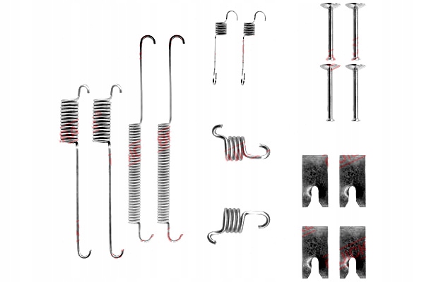 фото №1, Набір монтажний колодка гальмівних lucas ford mondeo i mondeo ii