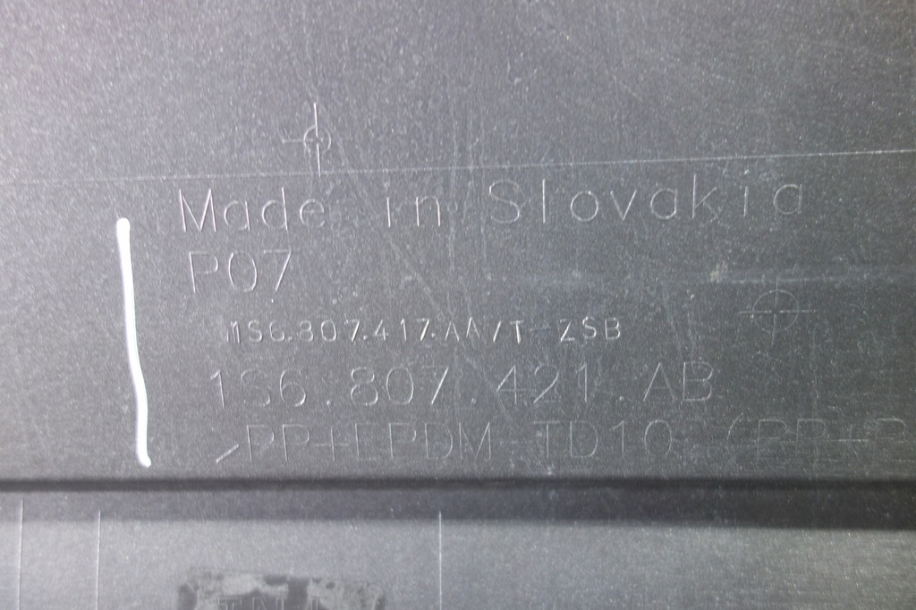 фото №9, Бампер задня vw up lift 16- 3pdc 1s6 1s6807421ab