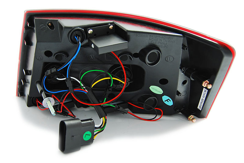 Фари задні до audi a6 c6 4f седан od 2004 до 2008 roku led смуга red 7 pin ! Київ