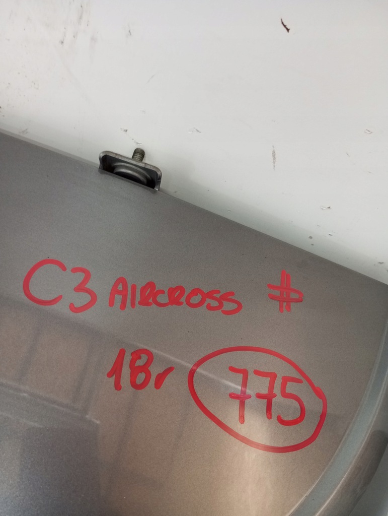 фото №5, Крышка багажника citroen c3 aircross 18r