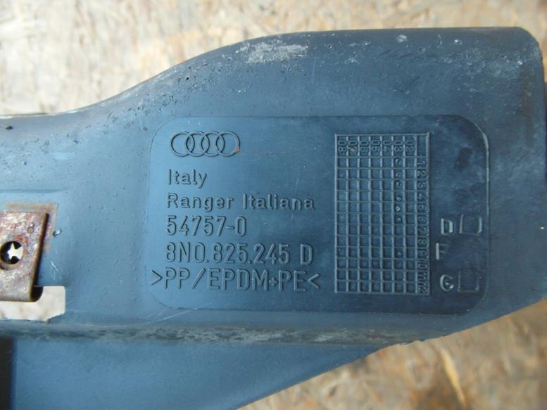 фото №14, Audi tt 8n leon i cupra r 1.8t 1.8 turbo захист двигуна ліва 8n0825245d