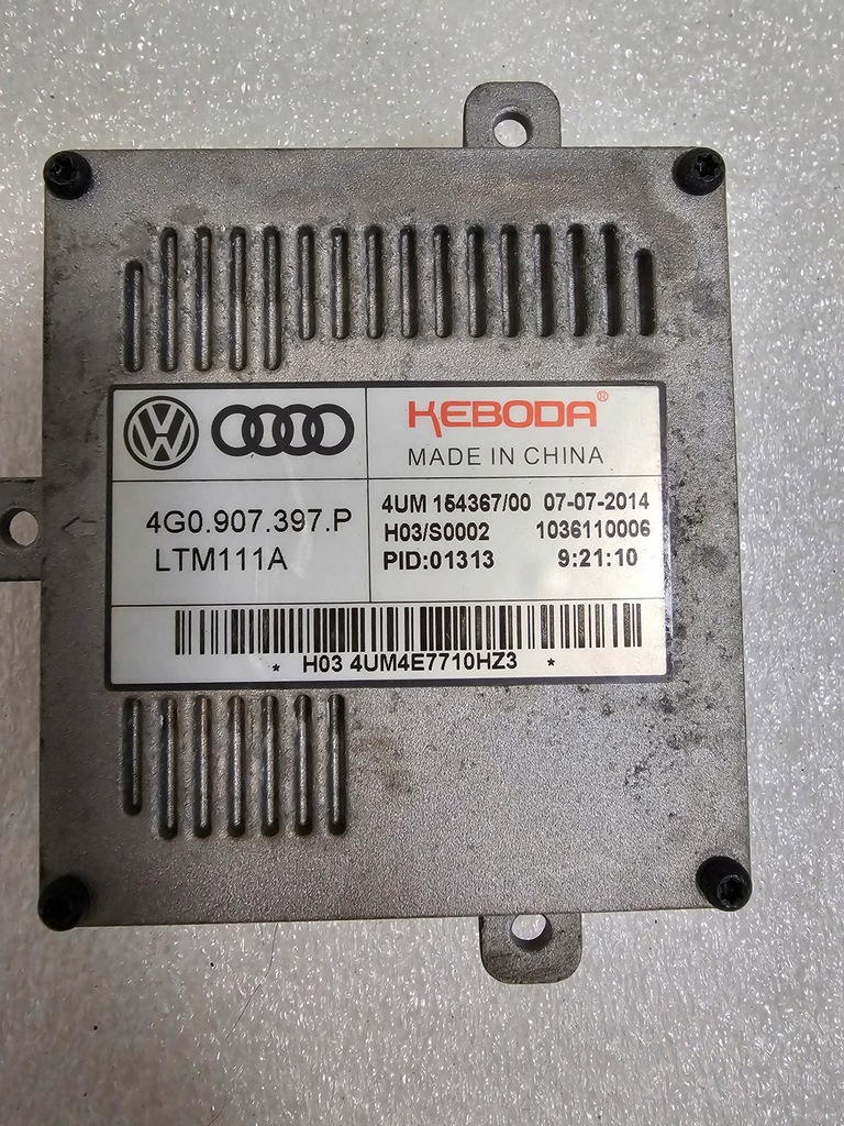 фото №1, Перетворювач 4g0907397p модуль led audi ксенон