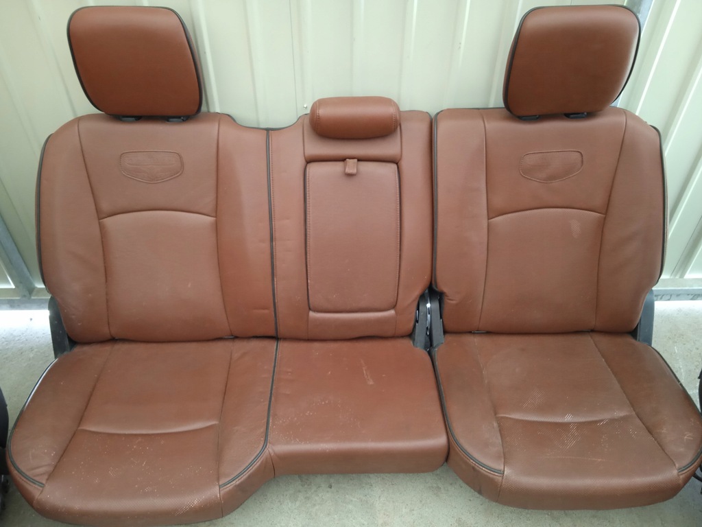 фото №6, Dodge ram 09 сидіння заднє сидіння комплект long horn usa світлий коричневий