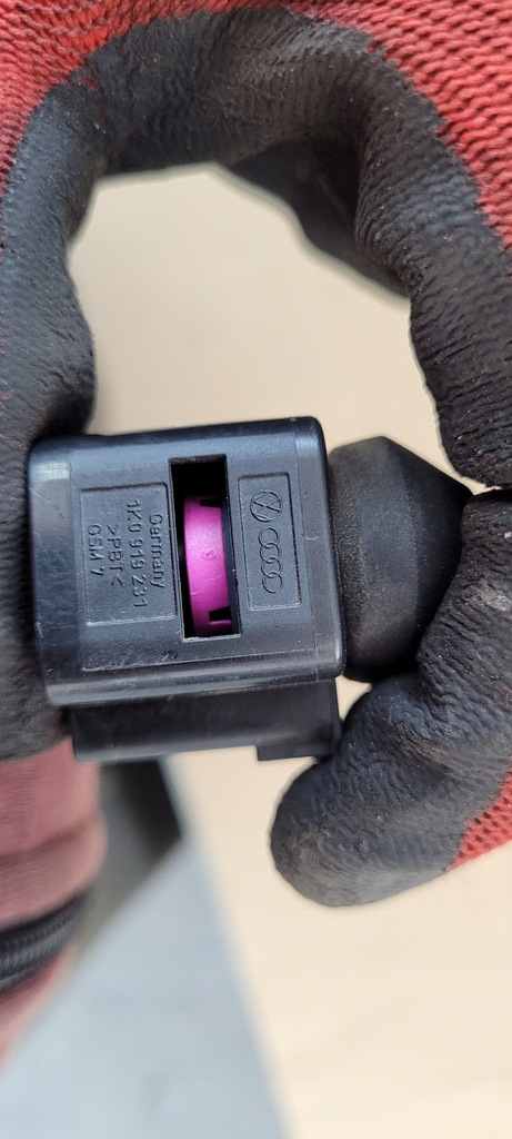 фото №8, Q5 8r a4 колодка штекер 1k0919231 3pin