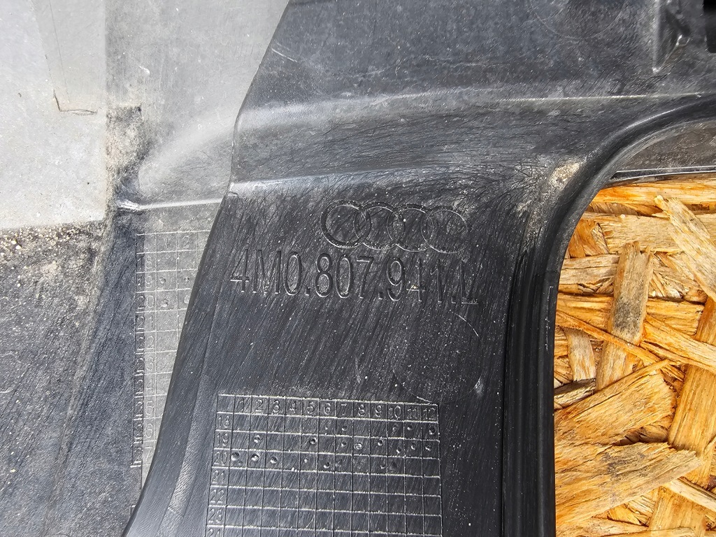 Бампер audi q7 s-line lift задняя задний 4m0807527l 4m0807527m org Оригинал