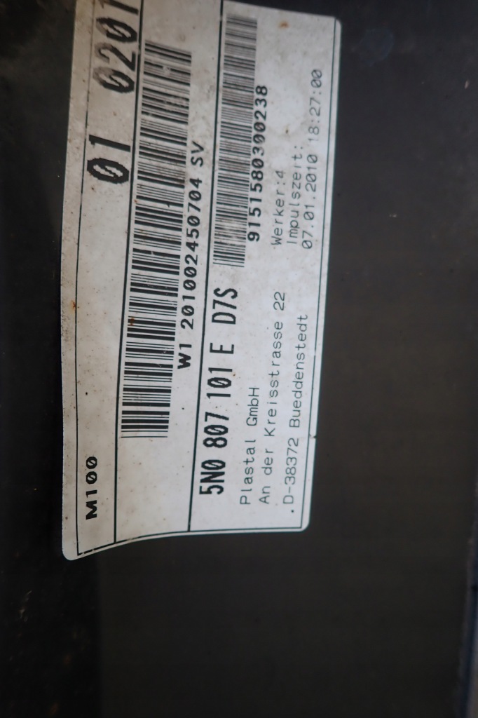 фото №11, Бампер перед передній vw tiguan 5n0807101e 6xpdc