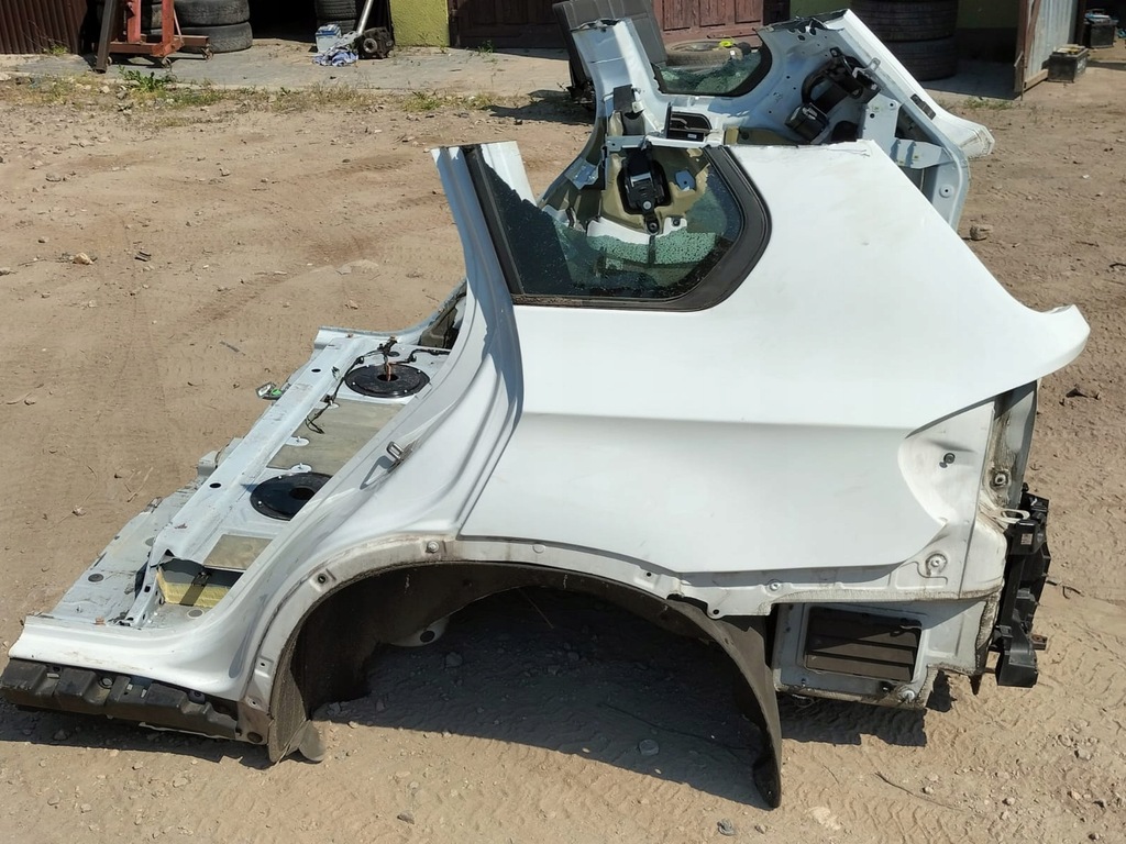 фото №6, Bmw x5 e70 чверть піддон обрізаний задня кузов pas задній