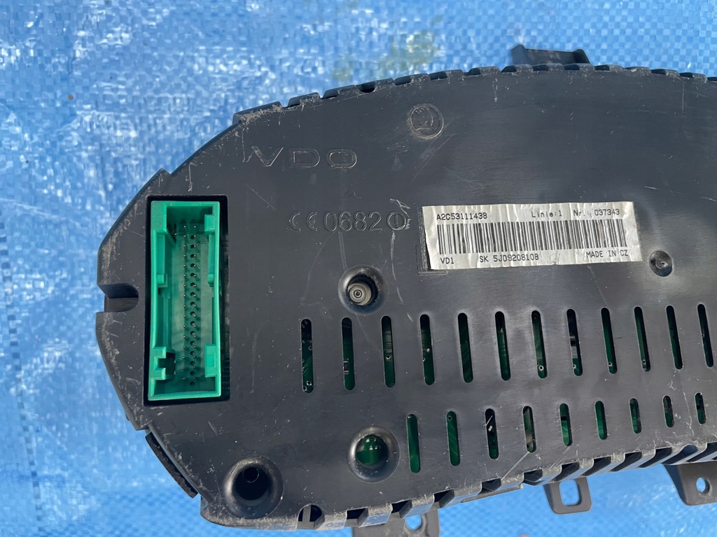 фото №11, Счетчик приборы vdo v2823466 skoda fabia ii roomster 5j0920801 europa