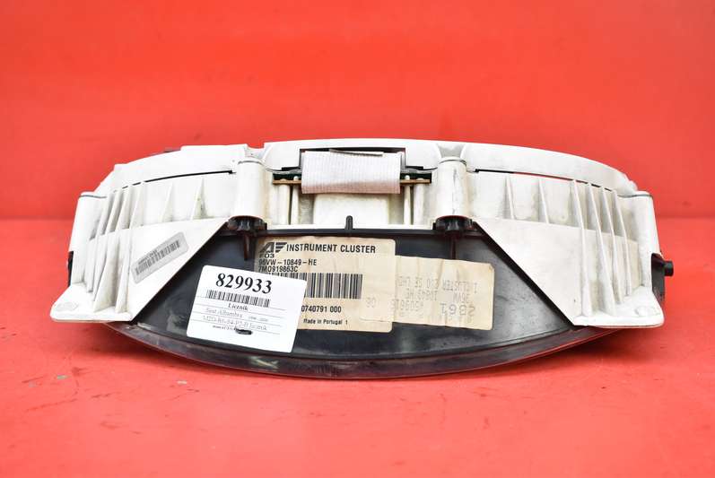 фото №6, Счетчик приборы eu 7m0919863c seat alhambra 1 i 2.0 8v 115 km 96-00