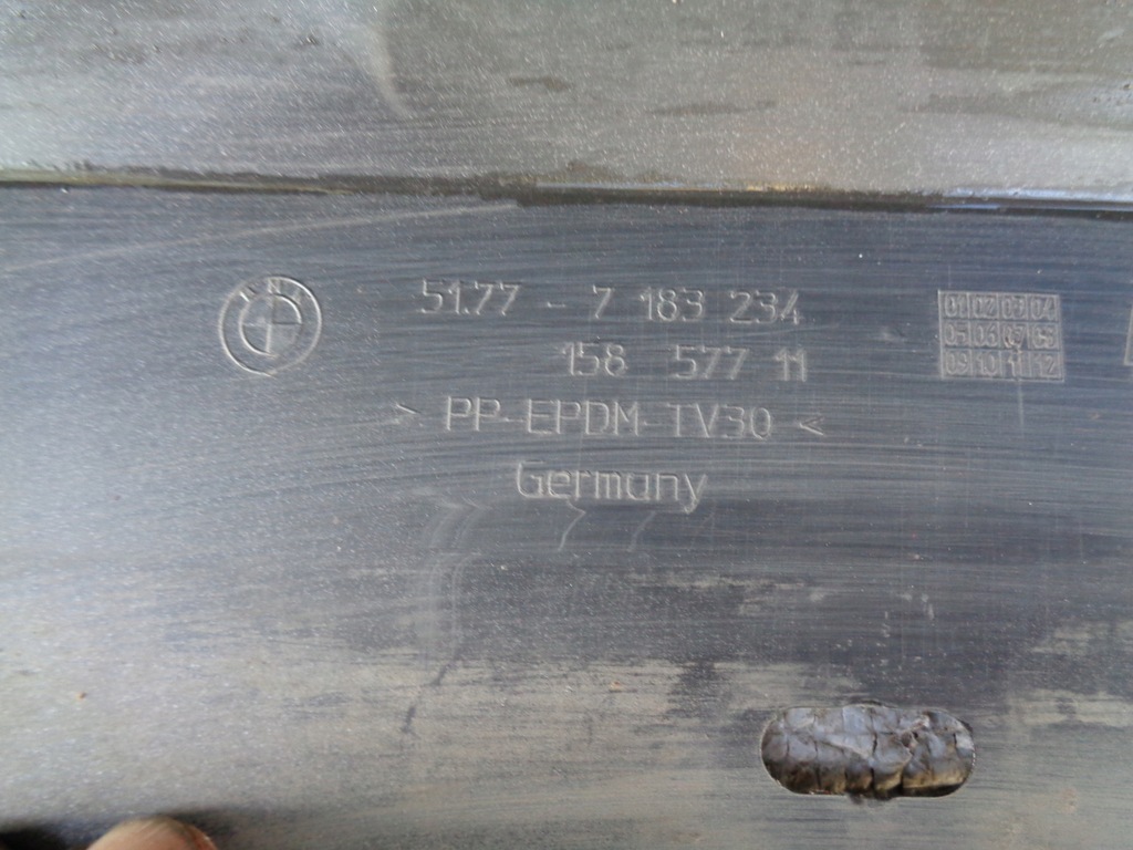 фото №6, Молдинг поріг права bmw 1 e81 e82 e88 7183234