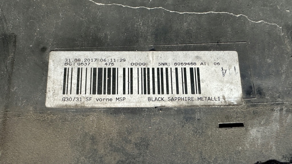 Bmw 5 g30 g31 m-pakiet бампер перед передній na 6-pdc 2018-2022 Київ