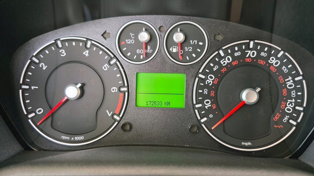 фото №9, Fiesta mk6 v lift 2006 - 2008 r. fusion 06-12 fl счетчик приборы 07r бензин