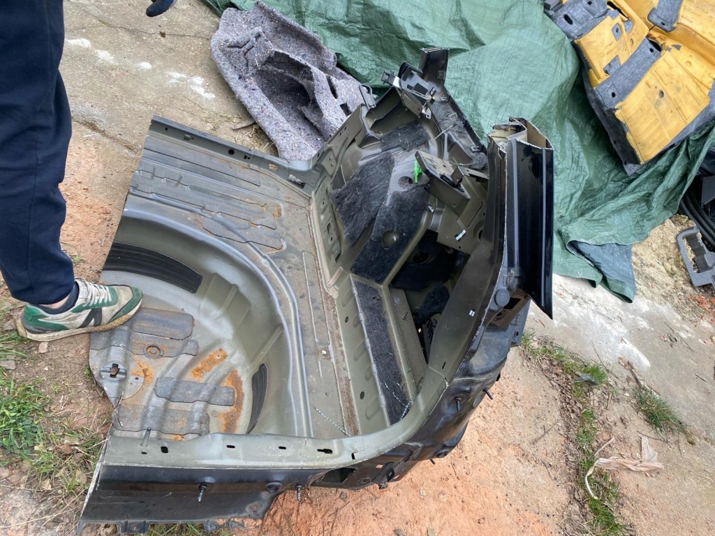 фото №2, Passat b8 kombi четверть задняя правая lc9x