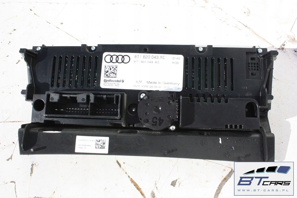 фото №6, Audi a4 a5 q5 панель кондиціонера 8t1820043ac модуль блок керування обдув кондиціонер