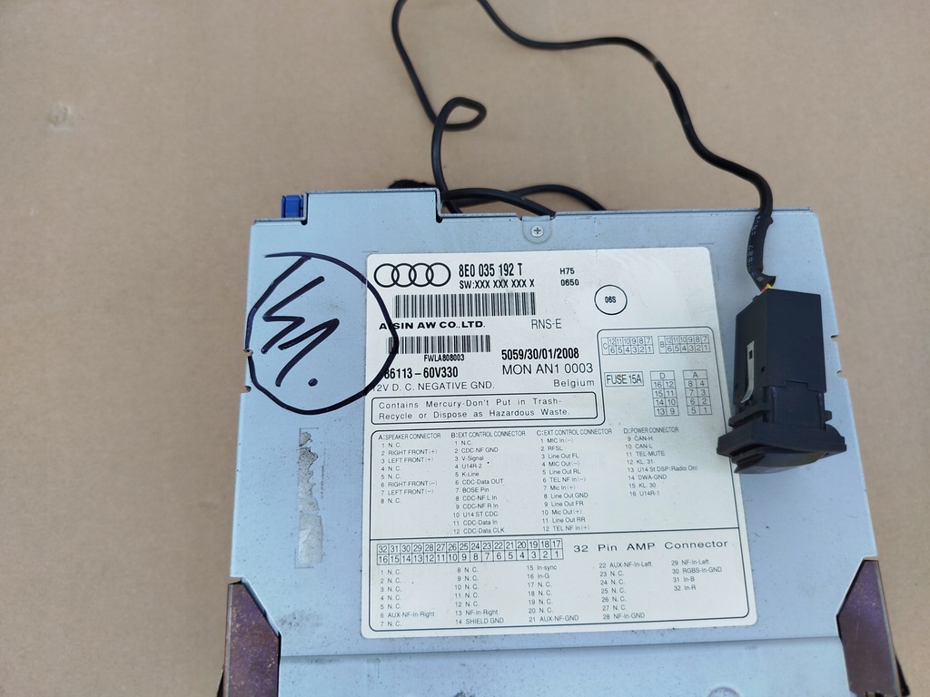 фото №2, A4 b7 b6 радио rnse навигация