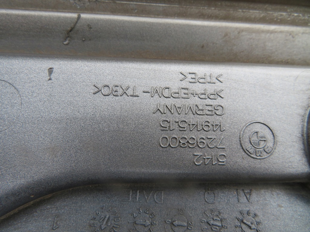 фото №13, Bmw i3 i01 обшивка двері праве задня 51427296800