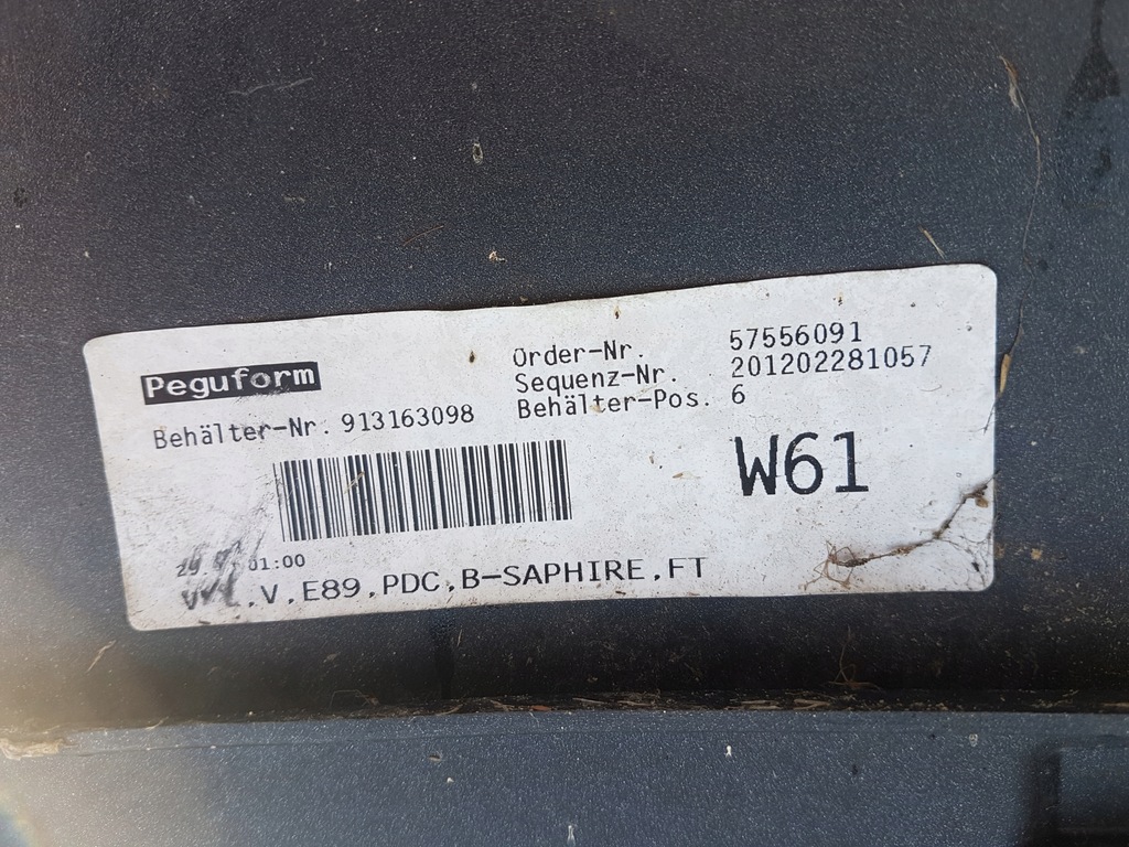 фото №16, Бампер перед pdc отвори колір black sapphire bmw z4 e89 2009-2016