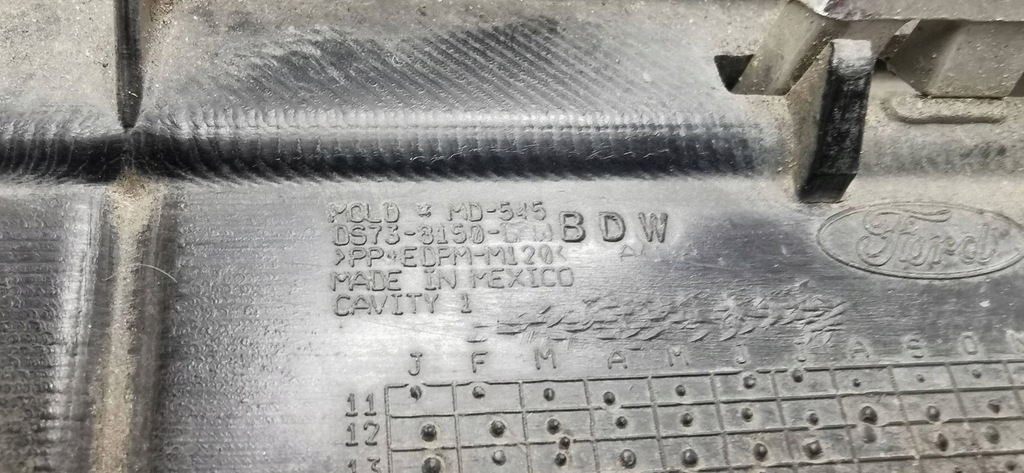 фото №10, Ford fusion решітка радіатора решітка радіатора бампера перед ds73-8150-bdw 2014 r