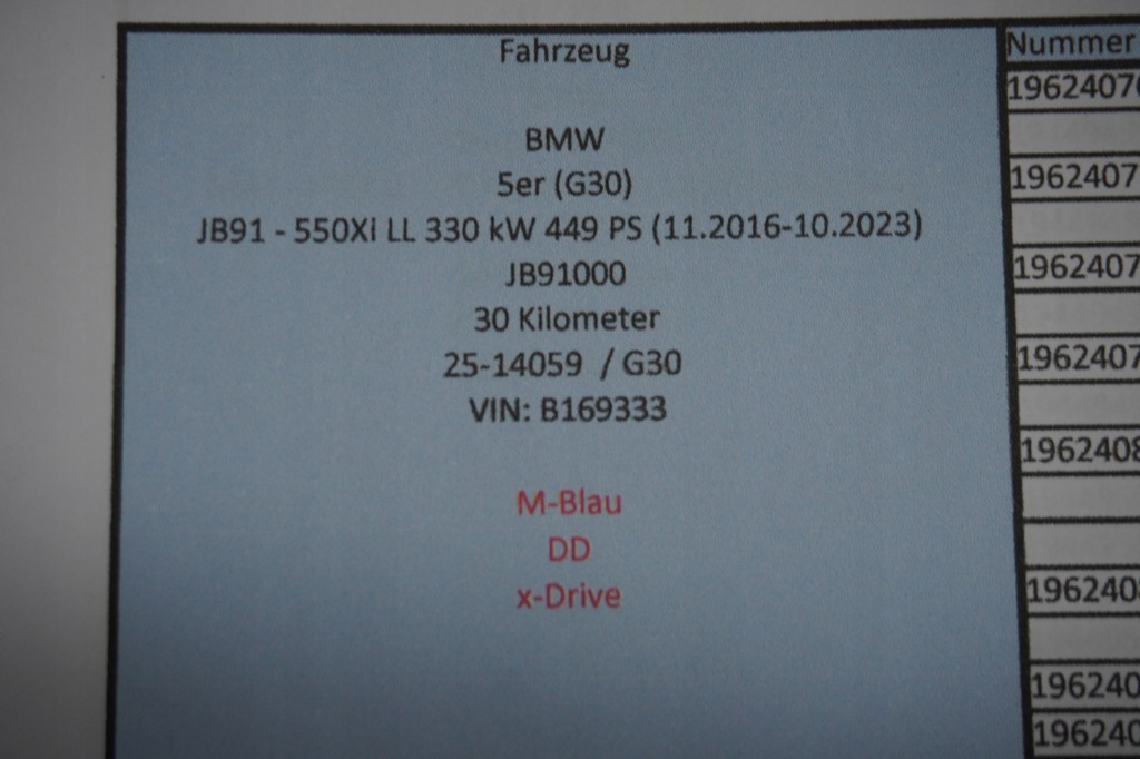 Суппорты тормозные диски тормозные колодки bmw g30 g31 g11 g12 374/36 6875284 30km Оригинал