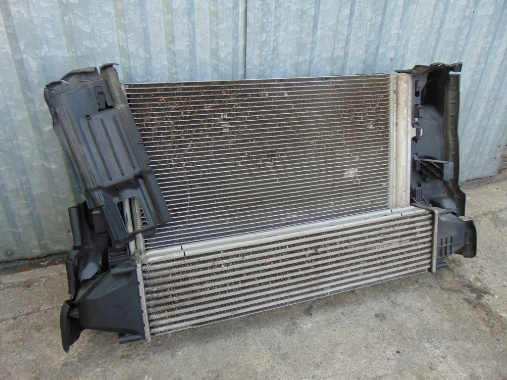 Радиатор воды кондиционер вентилятор volvo v70 2.4 d3 с Разборки