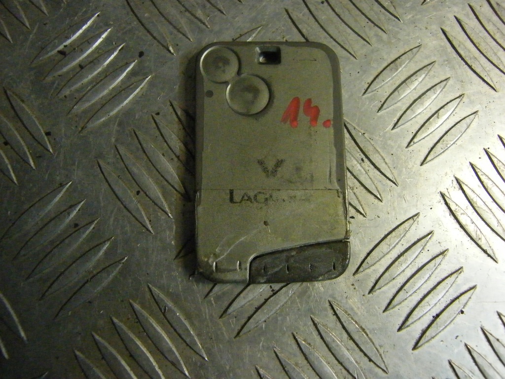 фото №1, Карта pilot ключ espace iv laguna ii vel satis