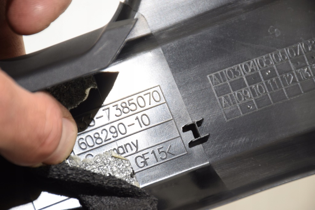 фото №12, Bmw 5 g31 молдинг корпус рамка рамки стекло дверь правое задняя