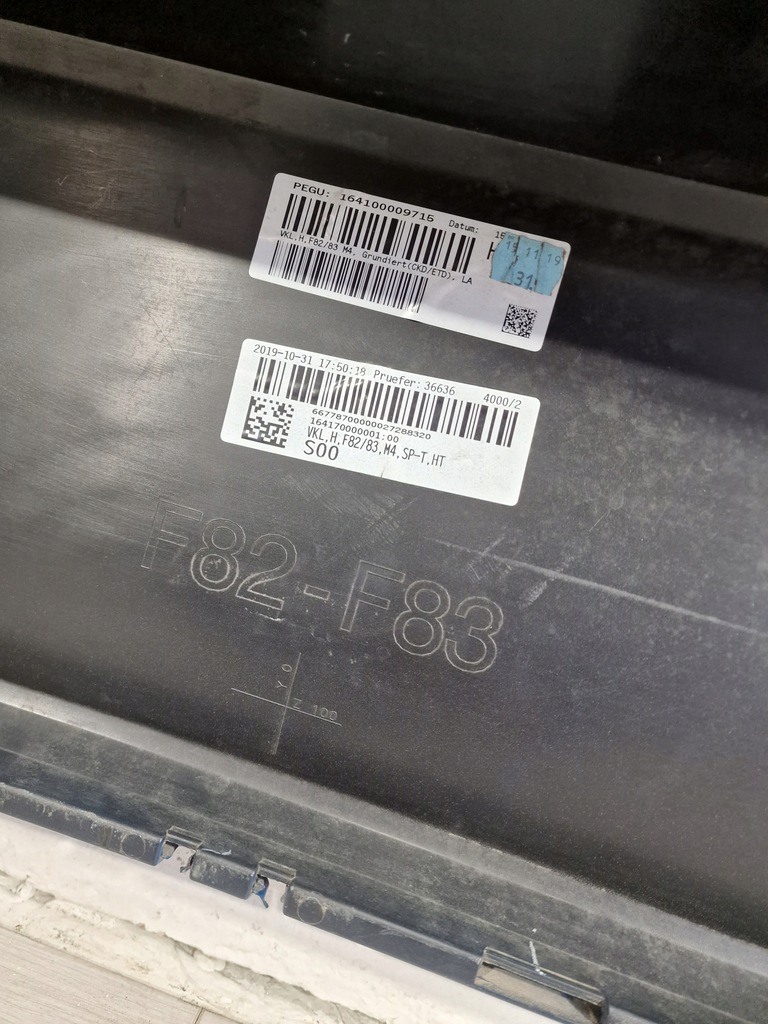 фото №12, Bmw 4 m4 f82 f83 бампер задний задняя m-power