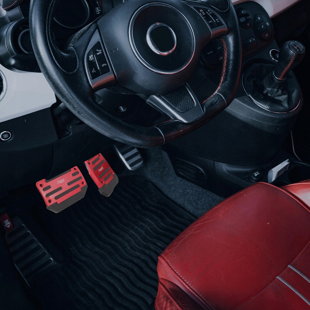 фото №9, 2szt. педали автомобильные крышка накладки na płatki универсальные тормозные колодки тормозные автомобильные аксессуары автомобильные