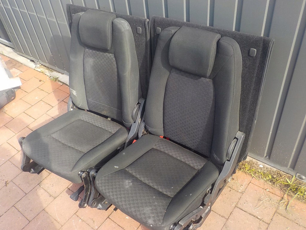 фото №13, Ford galaxy mk3 сиденья заднее сиденье 7 человек комплект