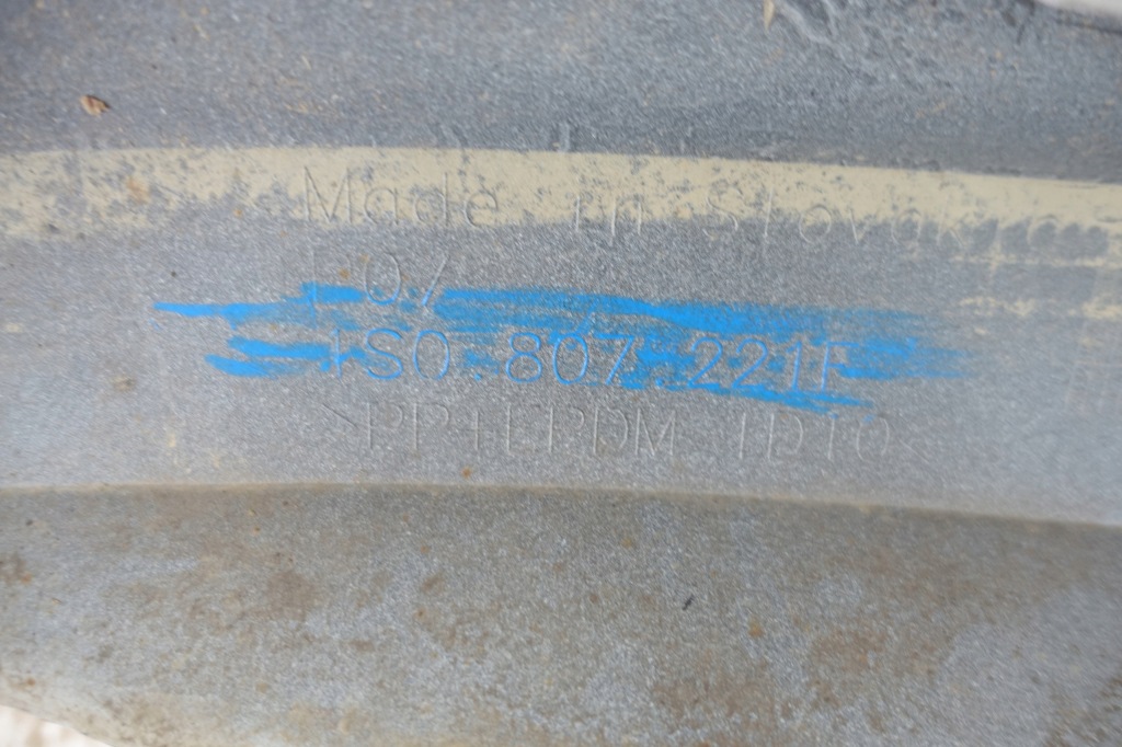 фото №11, Vw up 1s lift 2016- бампер перед передний 1s0807221f