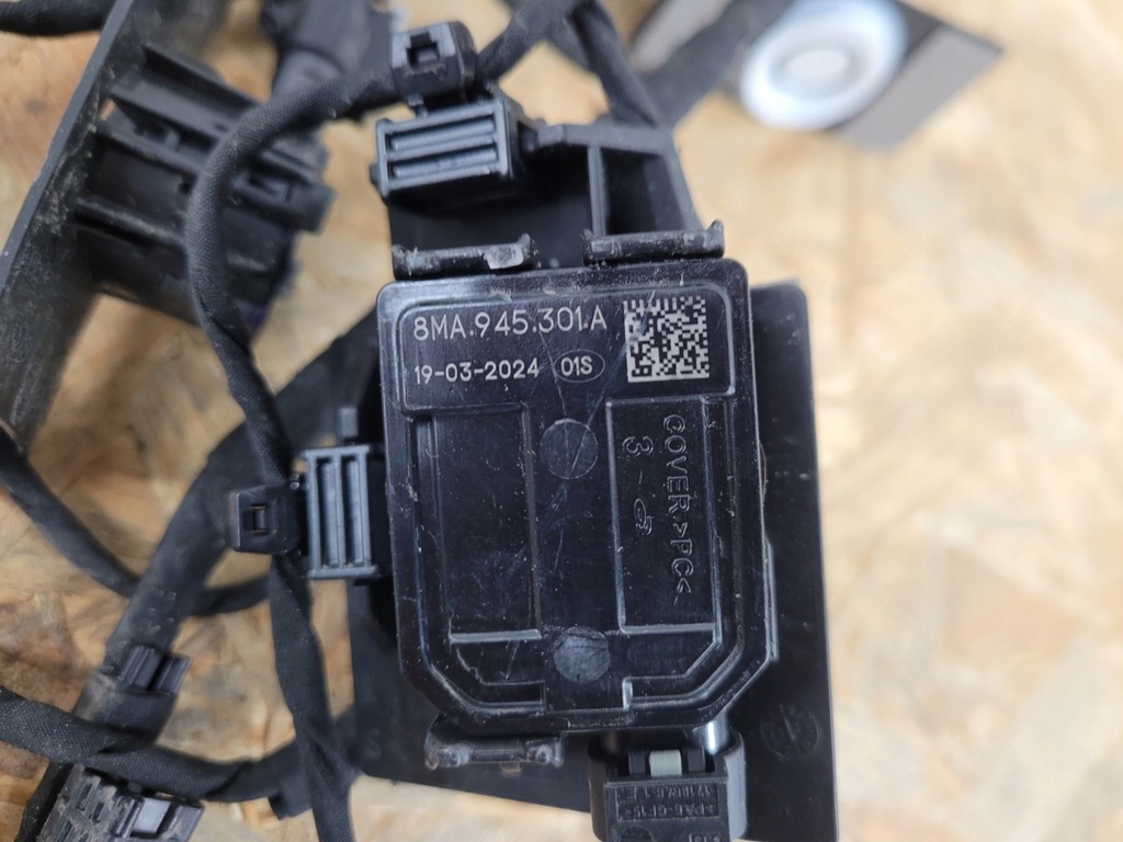 фото №11, Электропроводка жгут бампера перед pdc камера зеркало audi q8 4mn