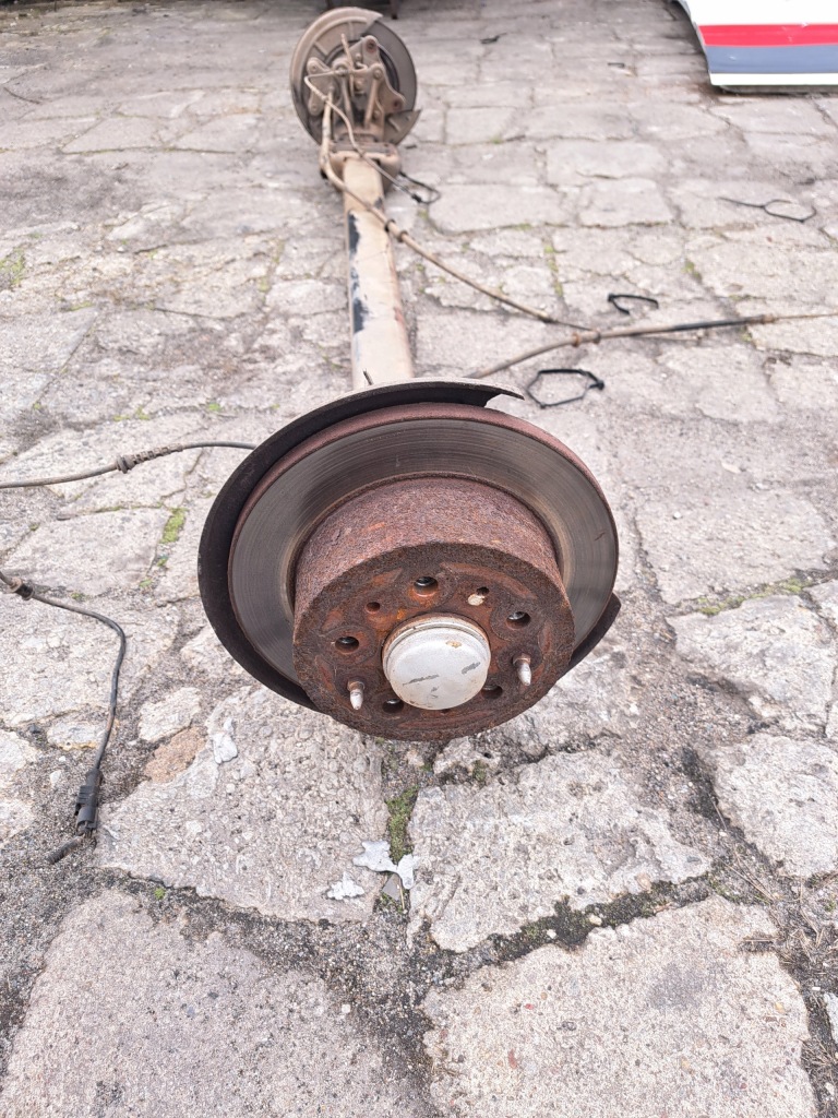 фото №1, Балка подвеска ступица диск задняя citroen jumper boxer ducato iii 2.2 hdi