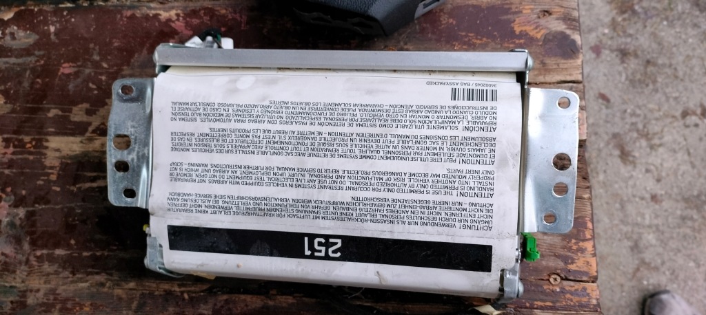 фото №7, Ml w164 gl x164 консоль подушка безпеки водія пасажир