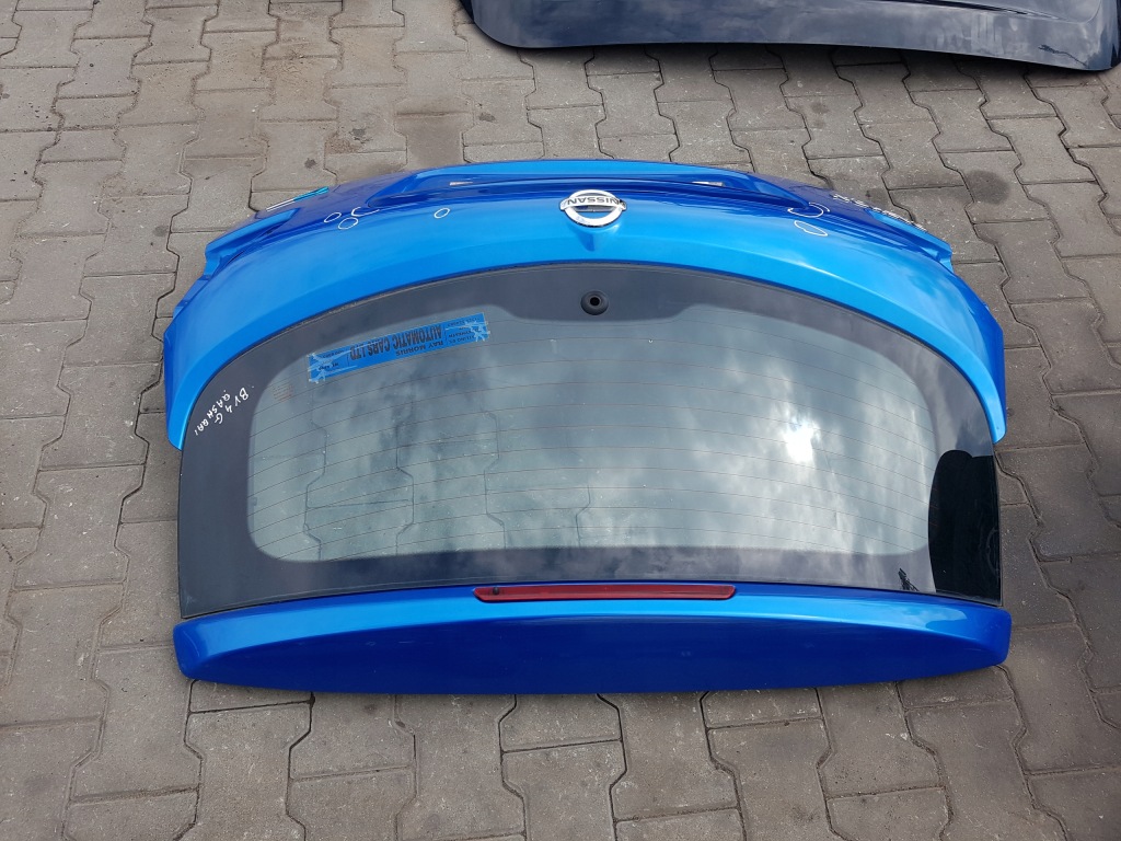 фото №7, Nissan qashqai i 06-09r кришка багажника багажника задня bv4g