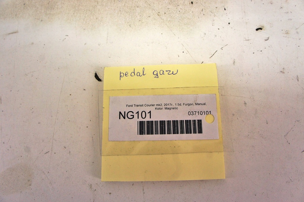 фото №5, Ng101 ford transit courier 1.5d педаль газу
