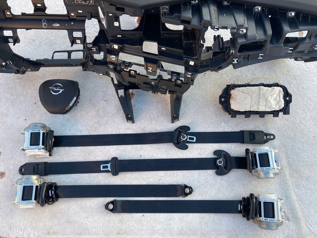 фото №6, Opel mokka 2 ii панель приладів панель приладів консоль подушки безпеки ремені