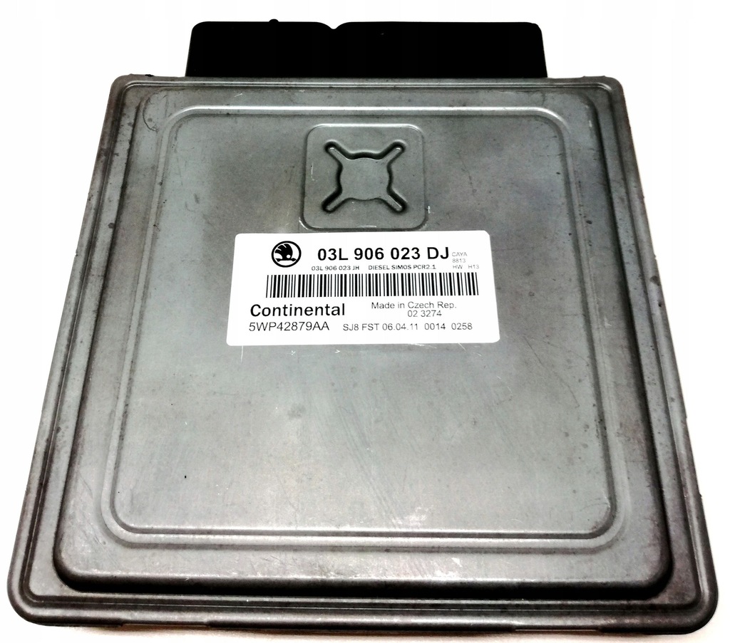 фото №1, Skoda fabia mk2 5j 2011 блок управления / модуль ecu