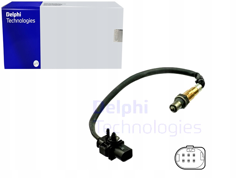 Купить Датчик лямбда-зонд renault captur clio grandtour grand scenic kangoo delphi