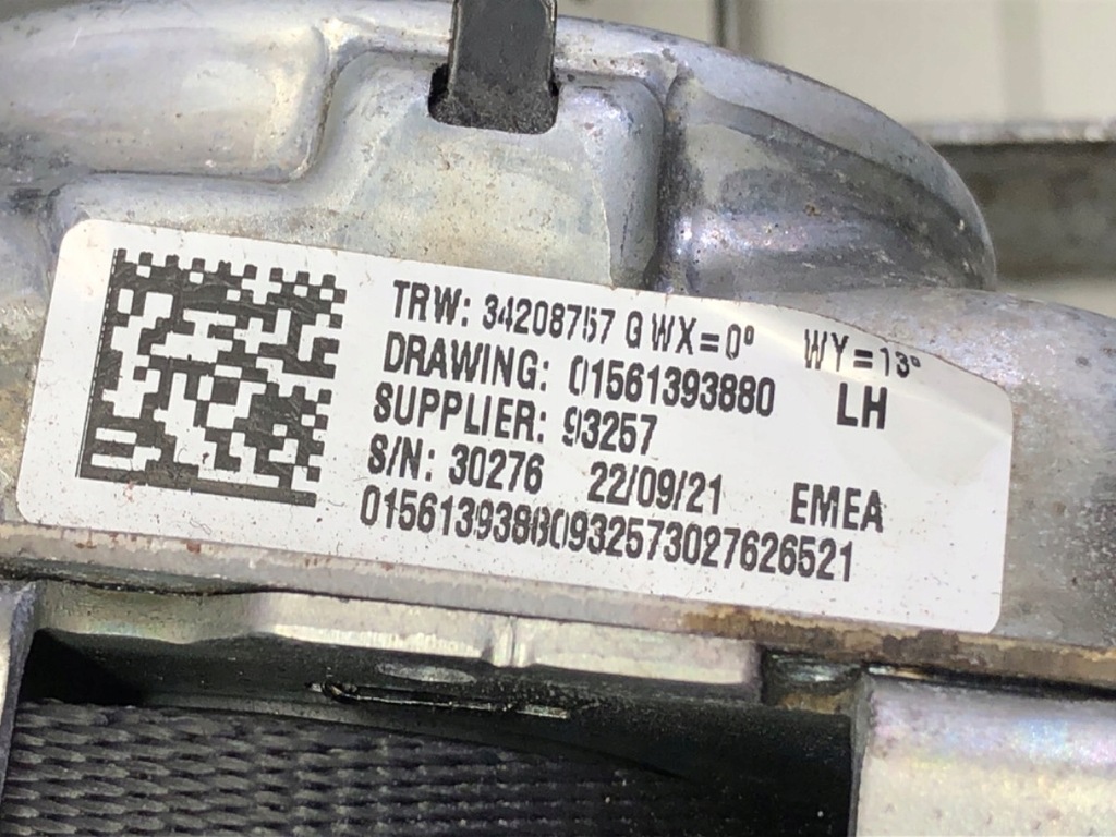 фото №10, Подушка воздушная водителя пассажира ремни шторки безопасности 01561452840 alfa giulia