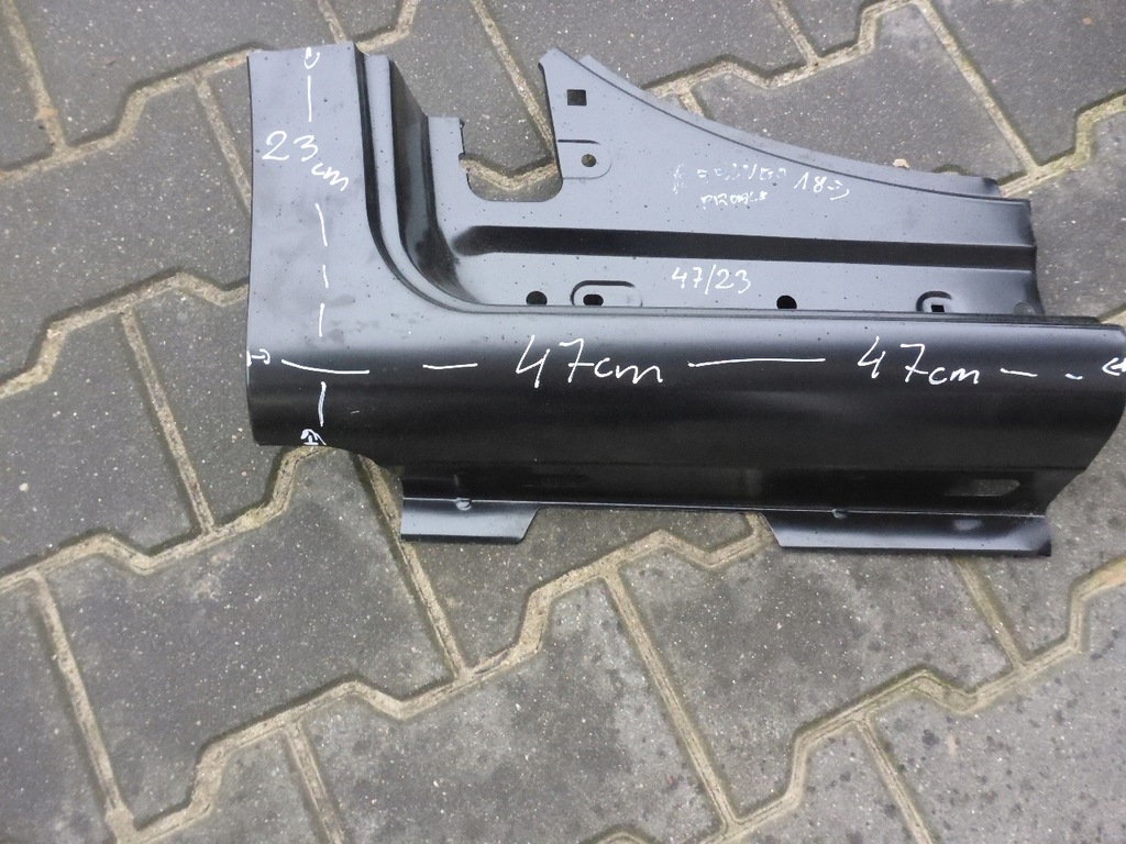 фото №3, Berlingo iv rifter proace opel combo e 18- поріг правий обшивка підніжка nowa