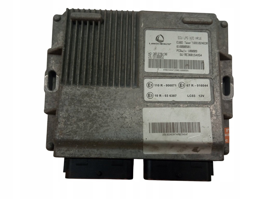 фото №1, Блок управления lpg landi renzo hjdhr16 616000581 hjdhr16 dacia duster ii
